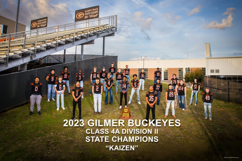 gilmer 2023 fb senior board 20x30