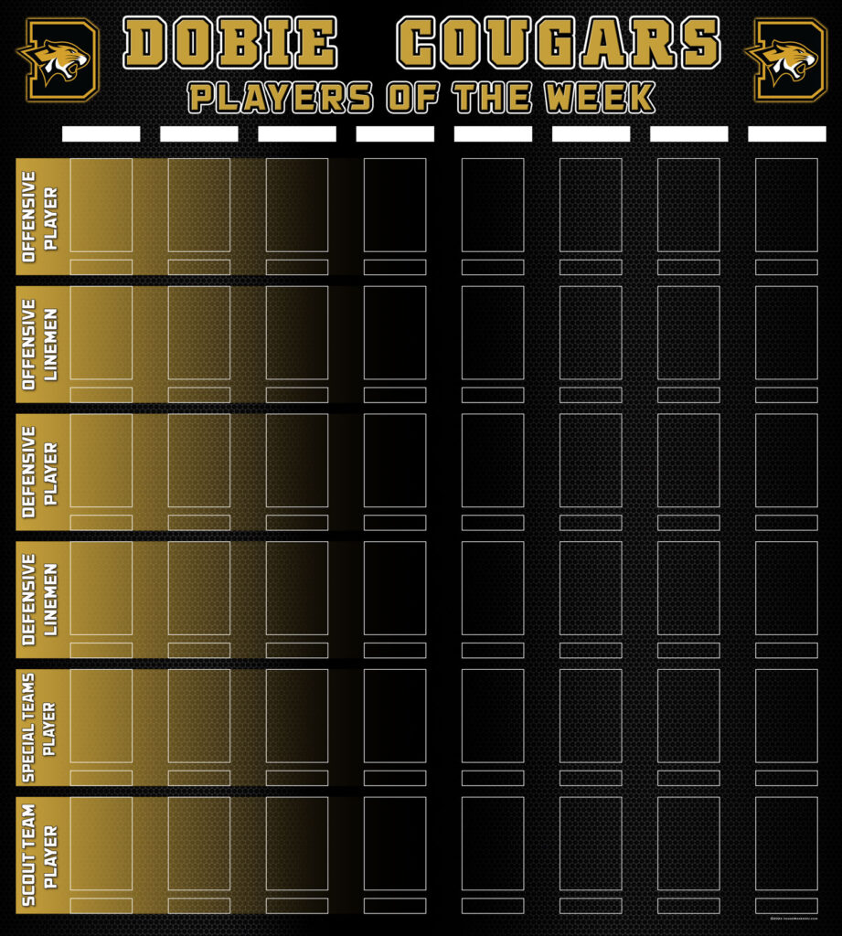 dobie ms fb potw board 60x54