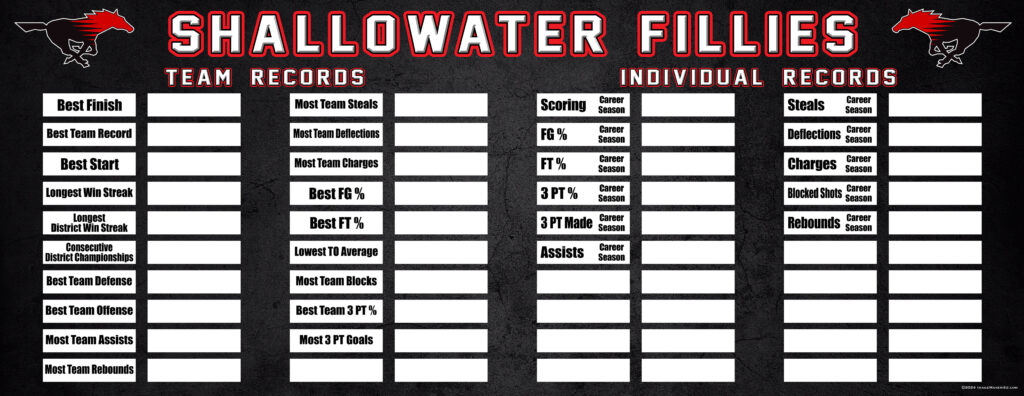 shallowater bsb record brd 34x88