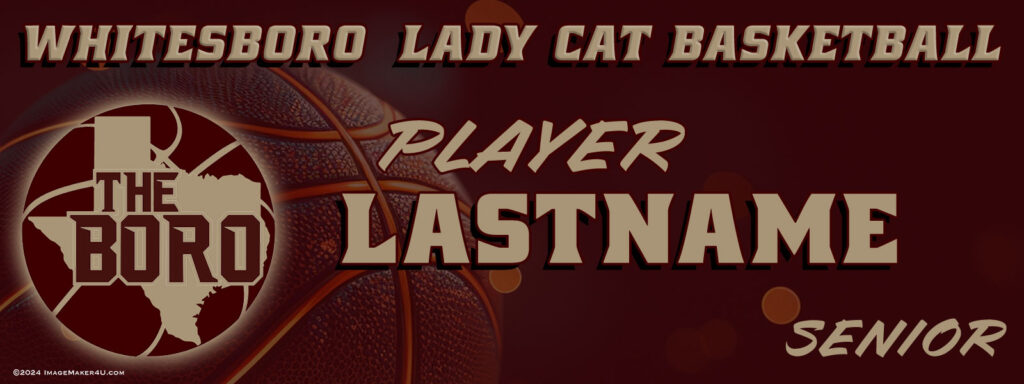 whitesboro wbb 2024 locker tags 3x8