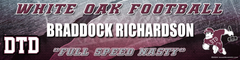 white oak fb locker tag 3x12