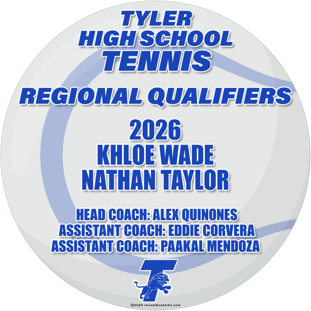 tyler hs tennis 2026 regional qualifier 30x30 wade taylor